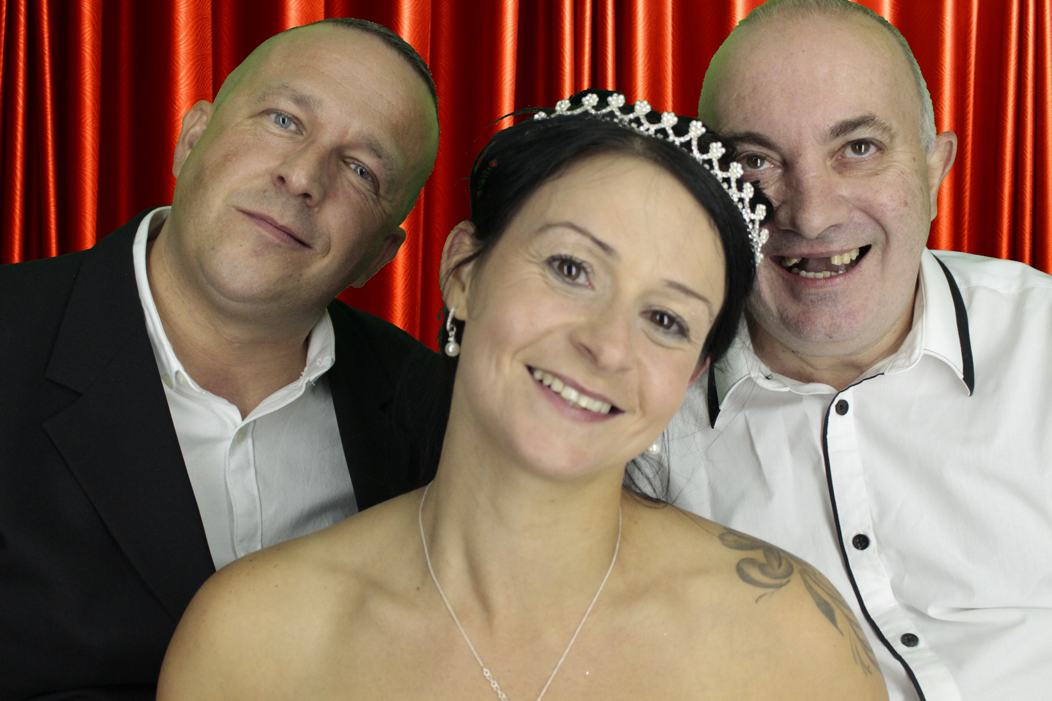 Hazel & Luke's Wedding | View more photos from the event at gallery.myphotoboothexperience.co.uk/u/MyPhotoBoothExperienceLtd/Hazel-Lukes-Wedding